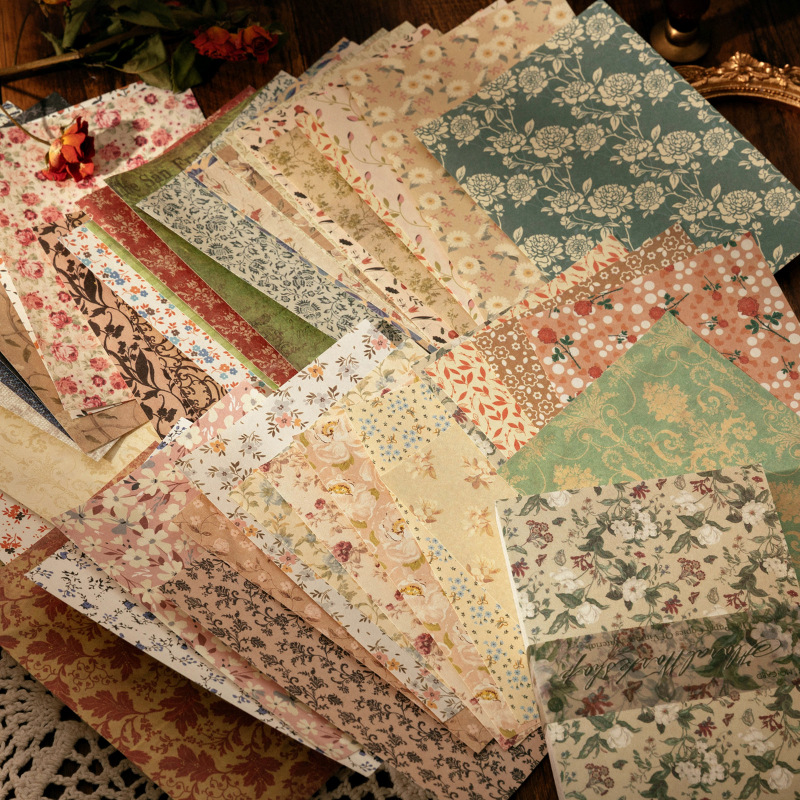 100 arkuszy Vintage INS kwiato – Ink Blotter Paper recenzja i cena