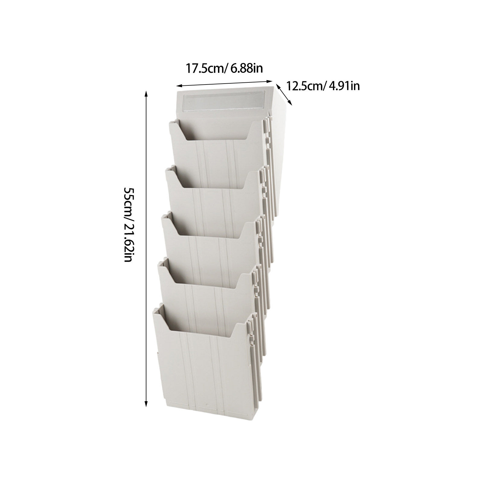 Montowany na ścianie, rozszerz – Magazine Holder Rack recenzja i cena