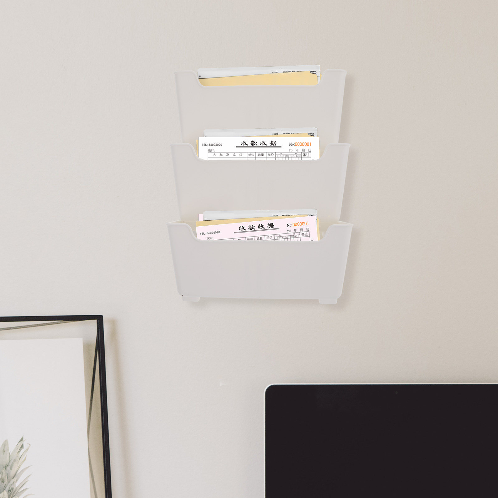 1 zestaw – przezroczysty, mont – Magazine Holder Rack recenzja i cena