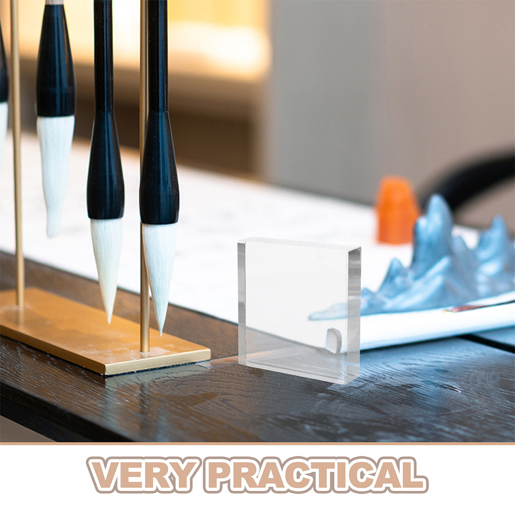 Przezroczysta, kwadratowa, kry – Paper Weight Crystal recenzja i cena