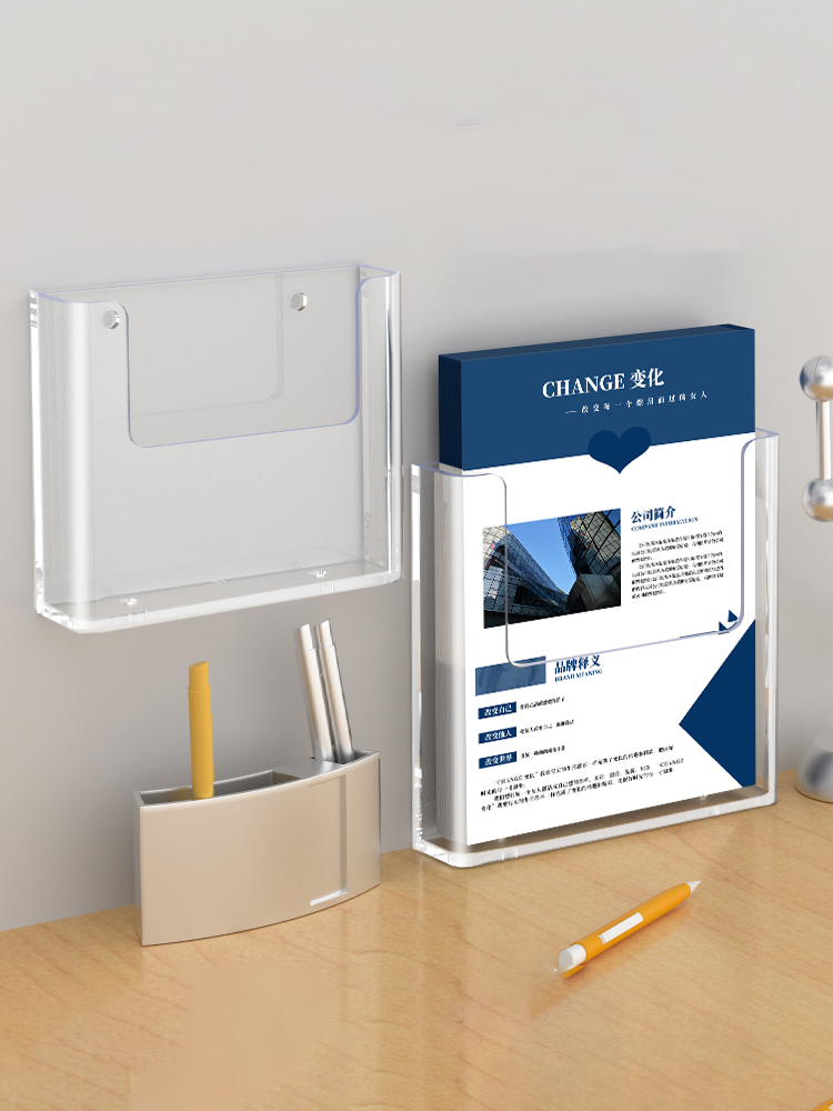 Przezroczysty akrylowy organiz – Magazine Holder Rack recenzja i cena